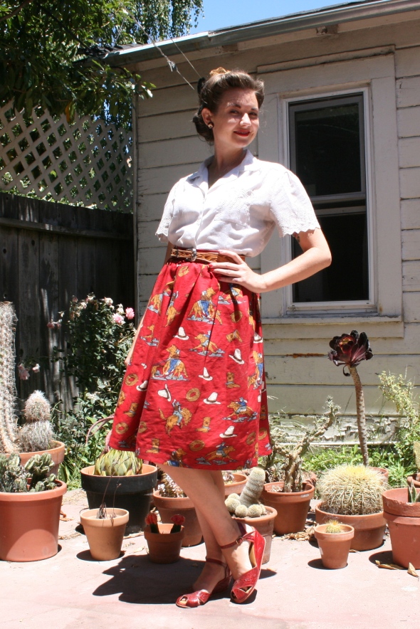 western skirt