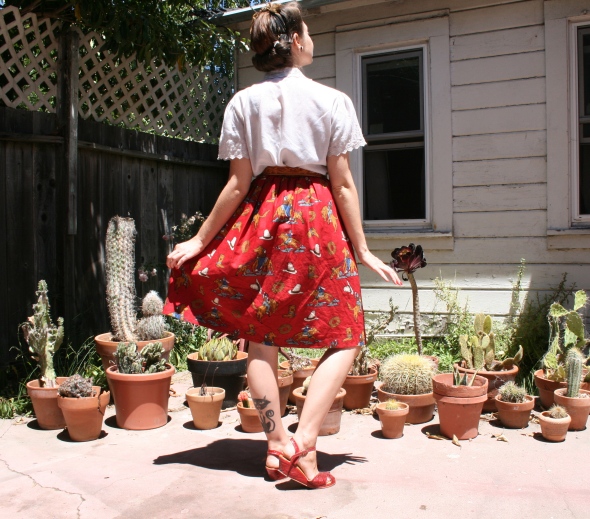 western skirt